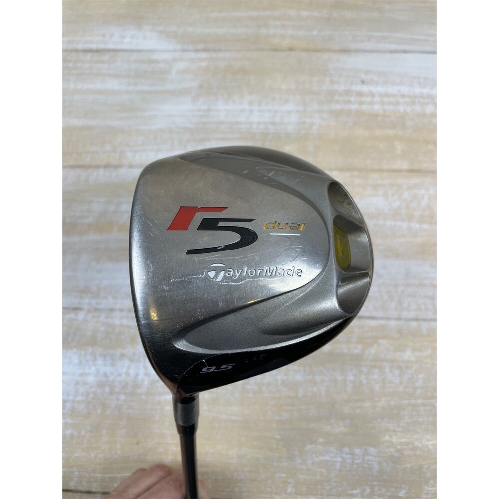 TaylorMade r5 Dual Flex S MAS2 D 9.5* Tip Soft 5-55 Graphite Left Handed